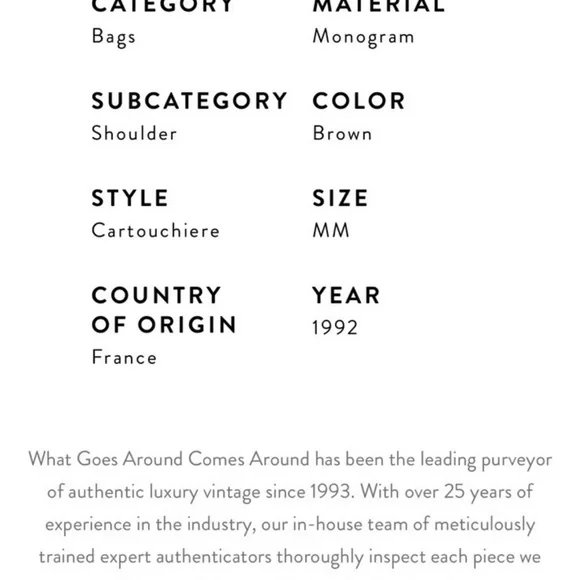 Louis Vuitton Monogram Canvas Crossbody with Tan Leather Trim - Picture 13 of 13